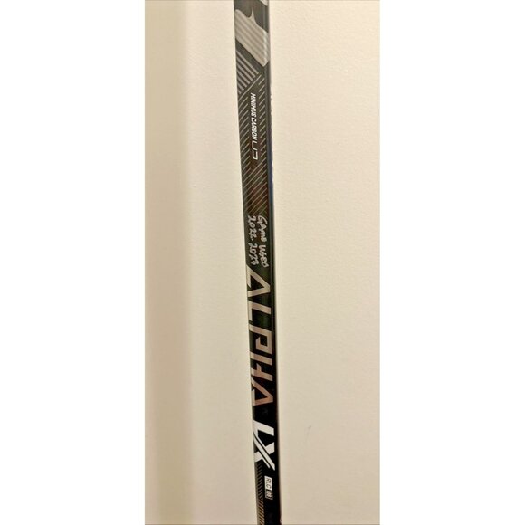 Warrior Alpha LX Pro Hockey Stick 60" Senior Left 85 Flex NHL Signed & Game Used - Picture 4 of 12